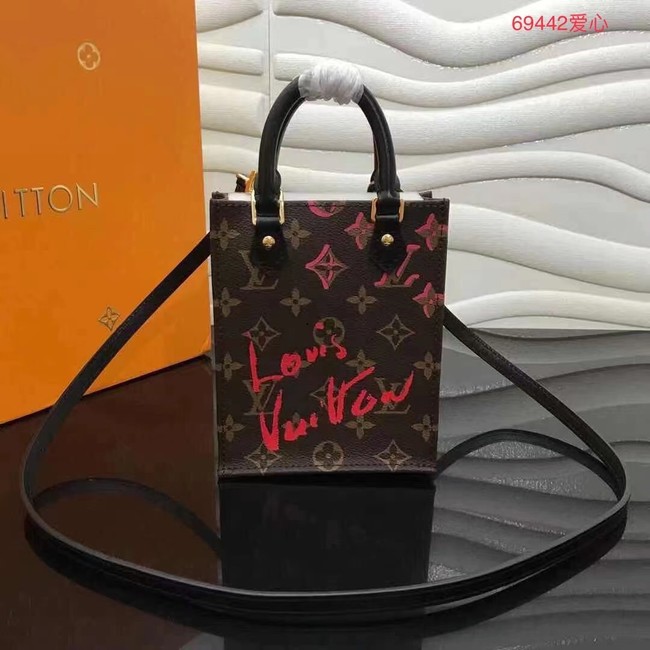 Louis Vuitton PETIT SAC PLAT M69442 black