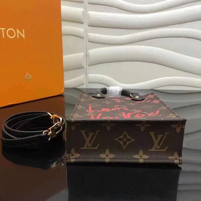 Louis Vuitton PETIT SAC PLAT M69442 black