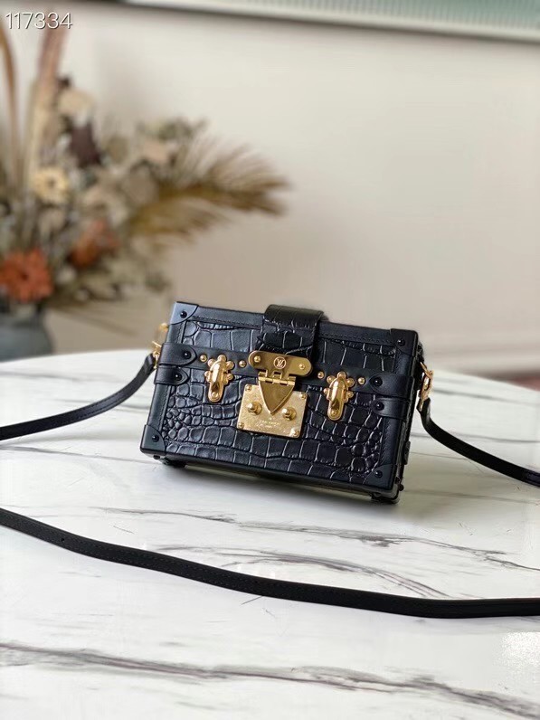 Louis vuitton original PETITE MALLE N92049 black