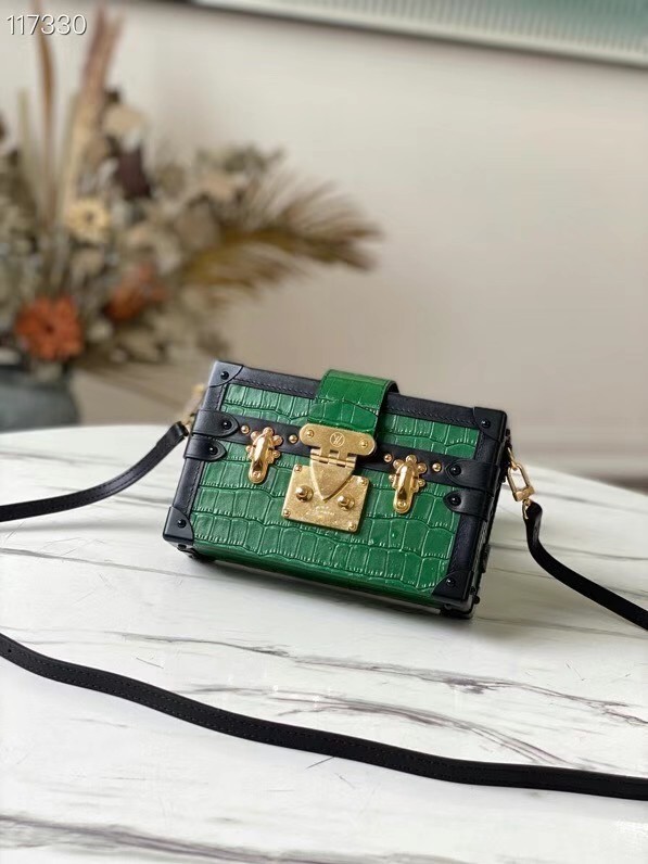 Louis vuitton original PETITE MALLE N92049 green