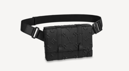 Louis Vuitton TRUNK SLINGBAG M57952 Black