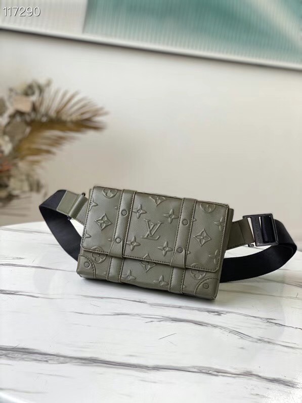 Louis Vuitton TRUNK SLINGBAG M57952 Khaki