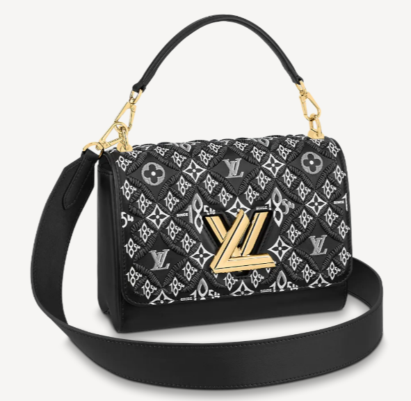 Louis Vuitton SINCE 1854 TWIST MM M57442 Gray