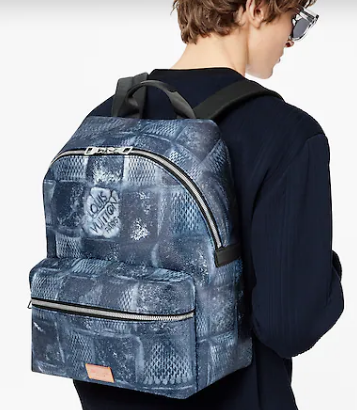 Louis Vuitton DISCOVERY BACKPACK N50060 Ocean Blue