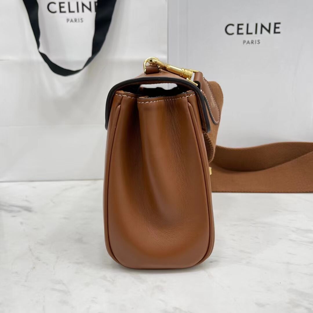 Celine TEEN SOFT 16 IN SMOOTH CALFSKIN 196853 TAN