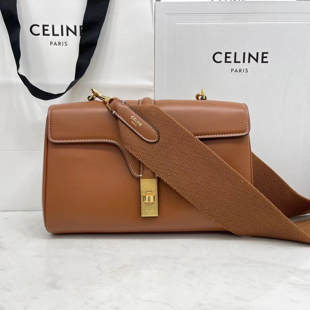 Celine TEEN SOFT 16 IN SMOOTH CALFSKIN 196853 TAN