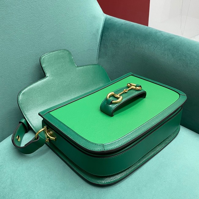 Gucci Horsebit 1955 mini bag 658574 green