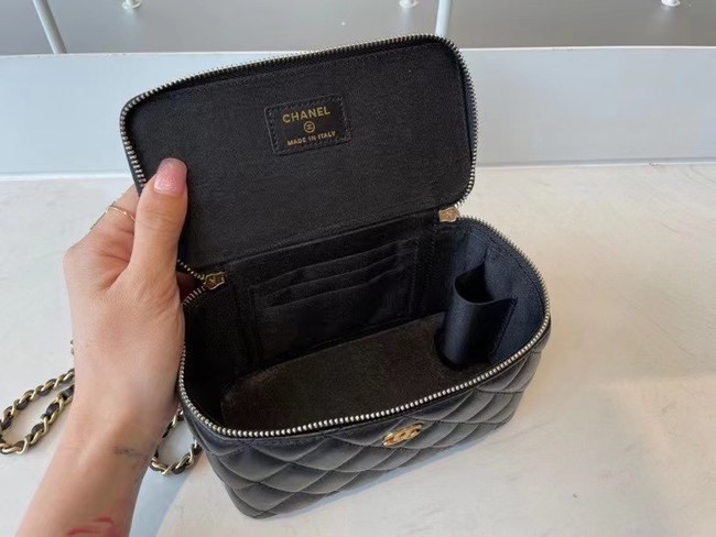 Chanel Original Small classic chain box handbag AP2199 black