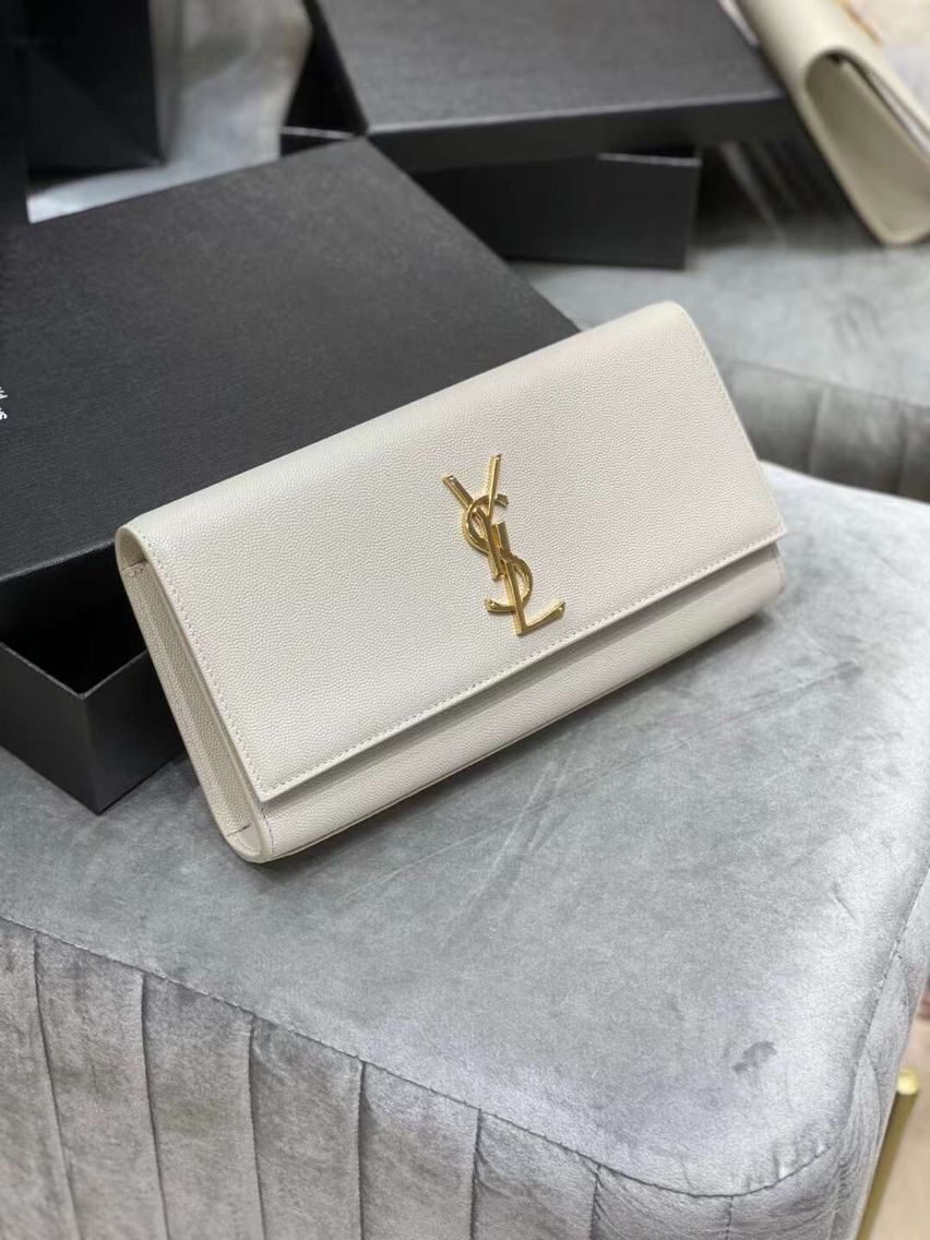 YSL Saint Laurent Medium Kate Bag Y306078 IVORY NATURAL