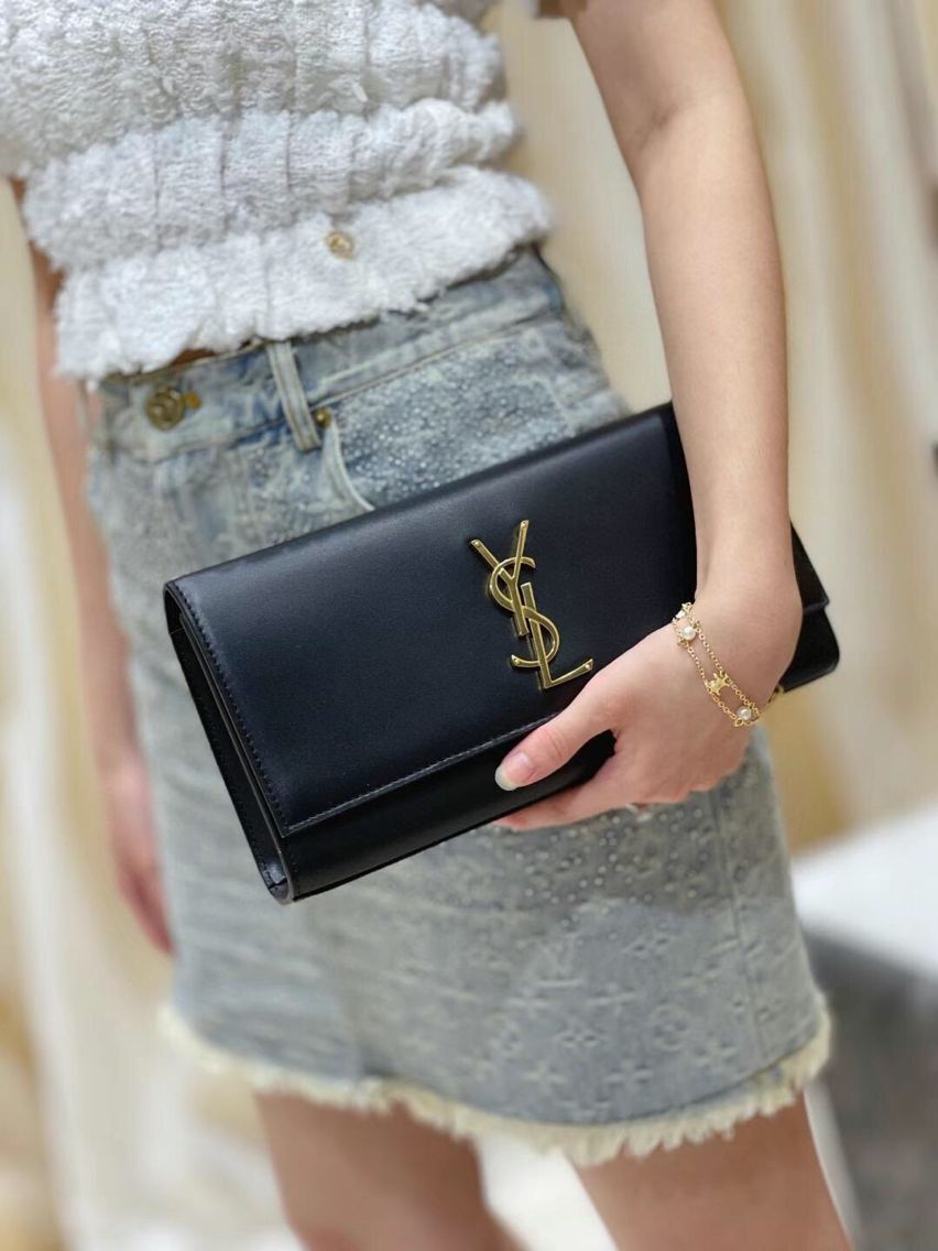 YSL Saint Laurent Medium Kate Bag Y306078 black