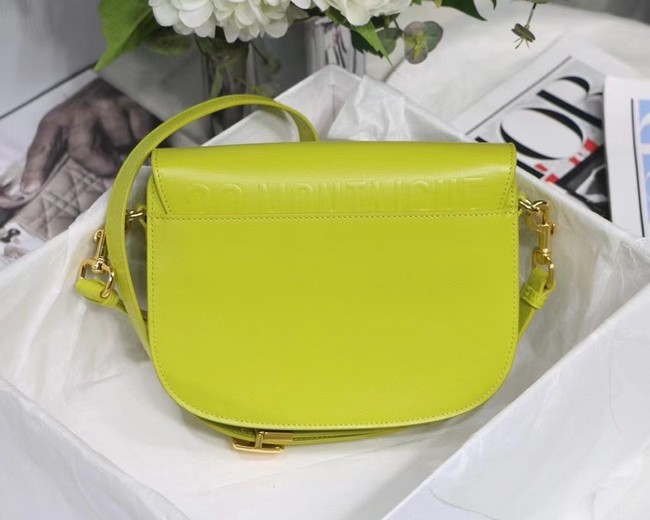 MEDIUM DIOR BOBBY BAG Warm Taupe Box Calfskin M9319U Lemon