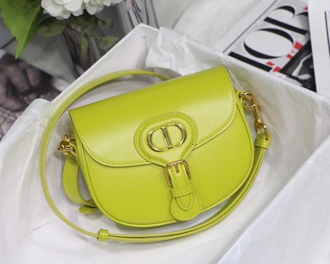 SMALL DIOR BOBBY BAG Box Calfskin M9317U Lemon