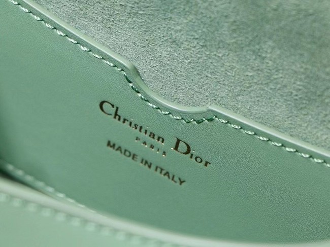 SMALL DIOR BOBBY BAG Box Calfskin M9317U green