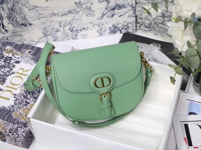 SMALL DIOR BOBBY BAG Box Calfskin M9317U green