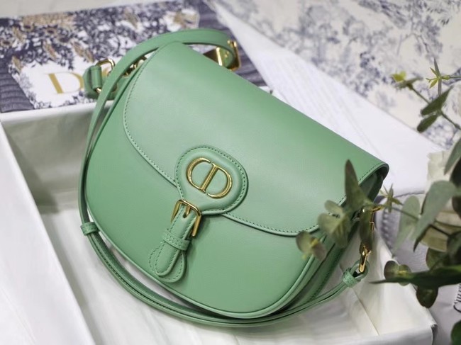 SMALL DIOR BOBBY BAG Box Calfskin M9317U green