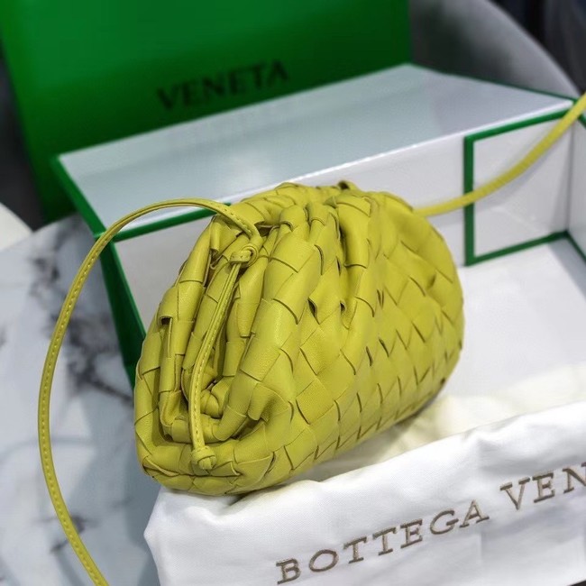 Bottega Veneta MINI POUCH 585852 Lemon