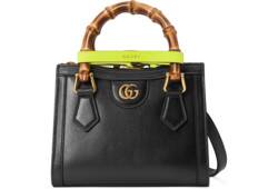 Gucci Diana mini tote bag 655661 black