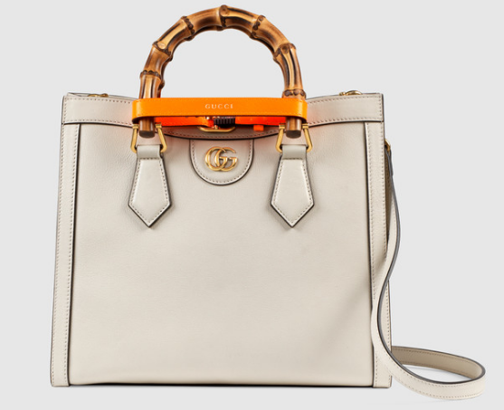 Gucci Diana small tote bag 660195 white