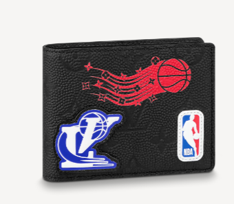 Louis Vuitton LVXNBA MULTIPLE WALLET M80624 black