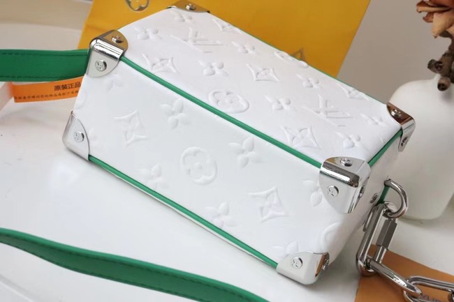 Louis Vuitton MINI SOFT TRUNK M55702 white