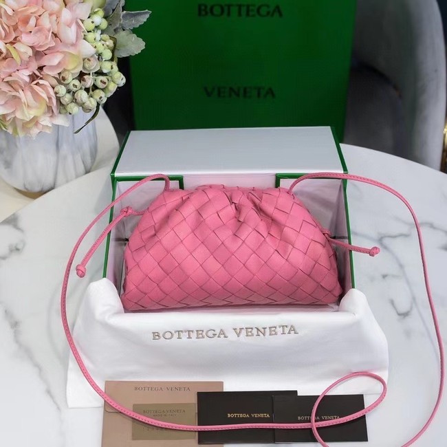 Bottega Veneta MINI POUCH 585852 Cherry Blossom powder