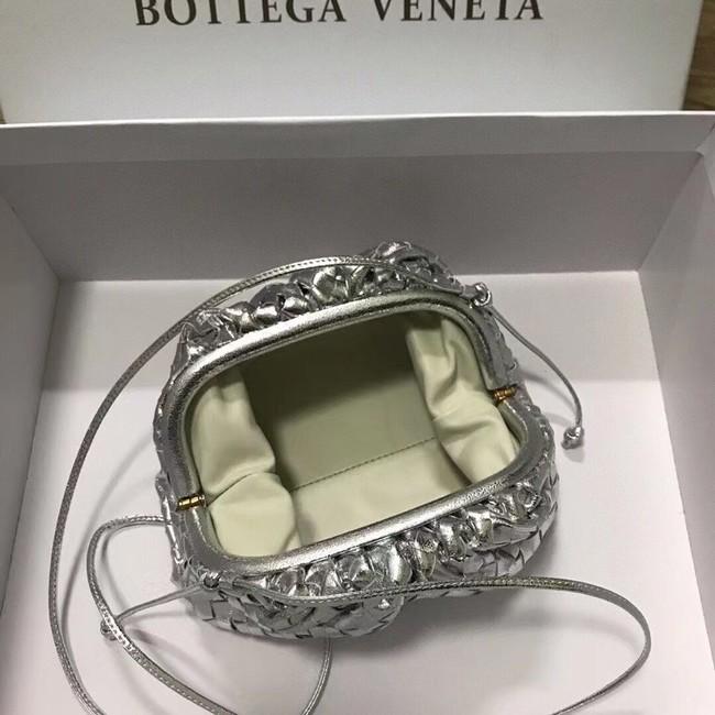 Bottega Veneta MINI POUCH 585852 SILVER