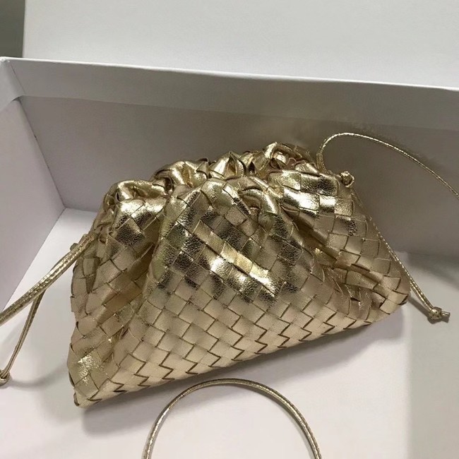 Bottega Veneta MINI POUCH 585852 gold