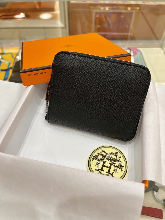 Hermes Constance Wallets espom leather H2298 black