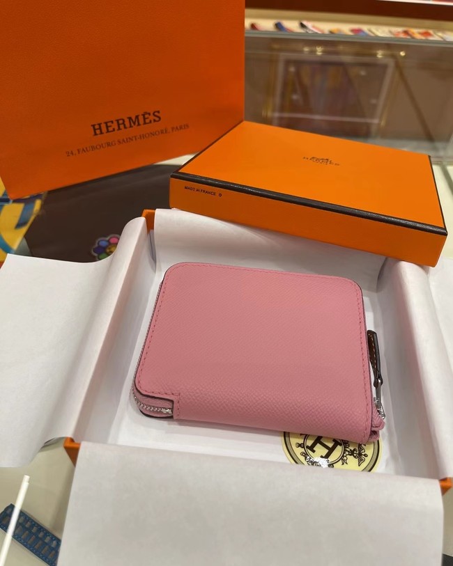 Hermes Constance Wallets espom leather H2298 pink