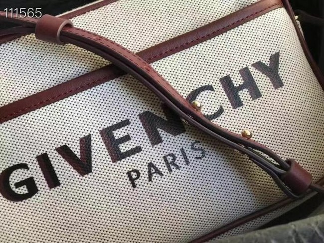 GIVENCHY shoulder bag 1990 brown