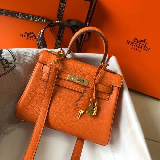 Hermes Birkin Togo Leather 22590 orange