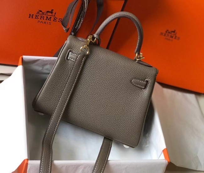 Hermes Birkin Togo Leather 22590 grey