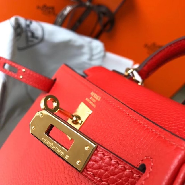 Hermes Birkin Togo Leather 22590 red