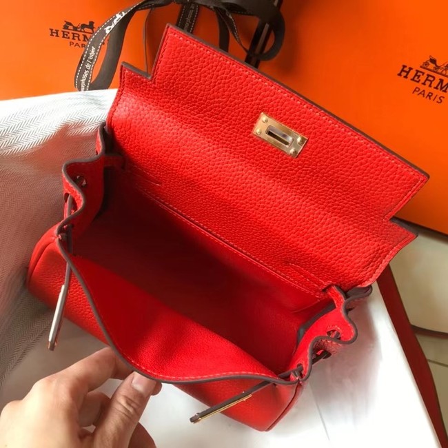 Hermes Birkin Togo Leather 22590 red