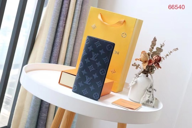 Louis Vuitton BRAZZA WALLET M62900 Navy Blue