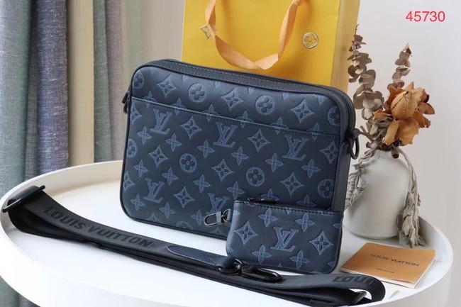 Louis Vuitton DUO MESSENGER M45730 Navy Blue