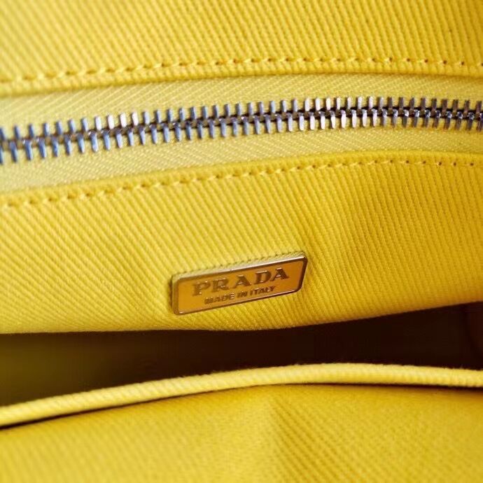 Prada Drill tote bag 1BG382 yellow