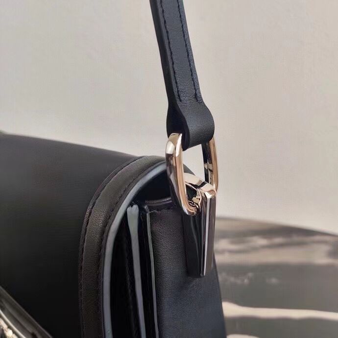 Prada Nappa Leather shoulder bag 1AD257 black