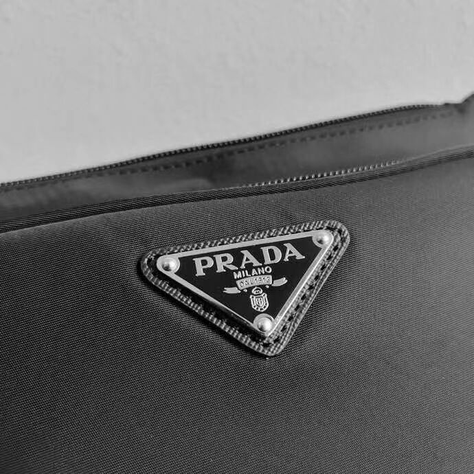 Prada Brushed leather mini bag 2VD128 black