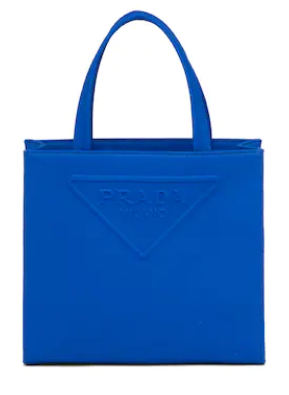 Prada Drill tote bag 1BG382 blue