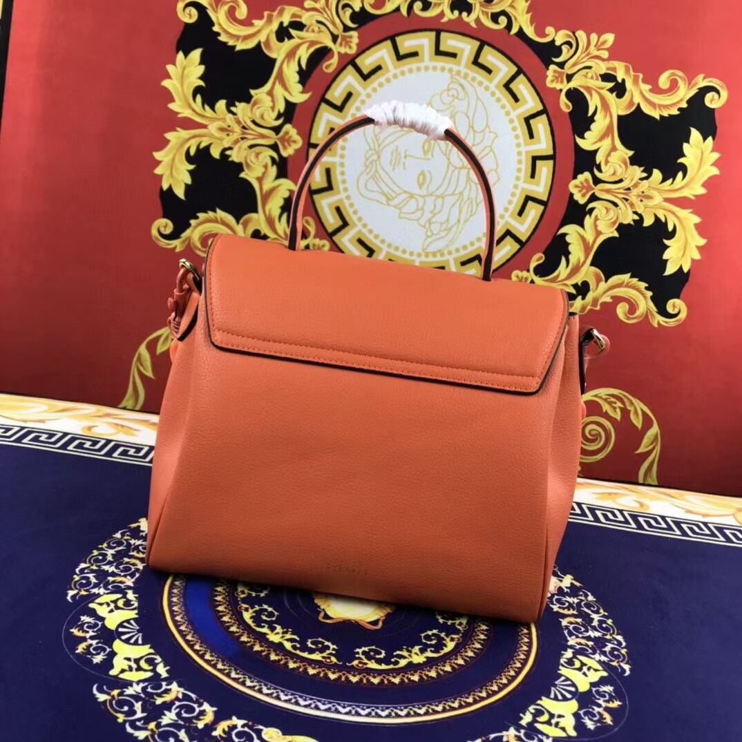 Versace Original medium Calfskin Leather Bag FS1041 orange