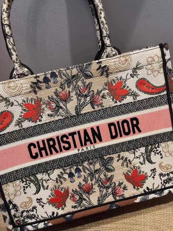 DIOR BOOK TOTE Multicolor Embroidery M1287ZR