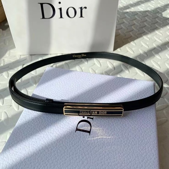 DIOR-ID BELT Raspberry Smooth Calfskin 15 MM B0109UM blacck