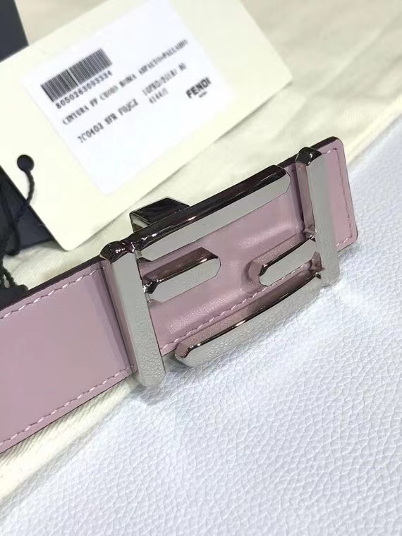 Fendi Leather Belt F2373 30mm