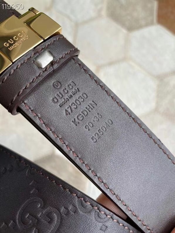 Gucci Belt with G buckle 473032