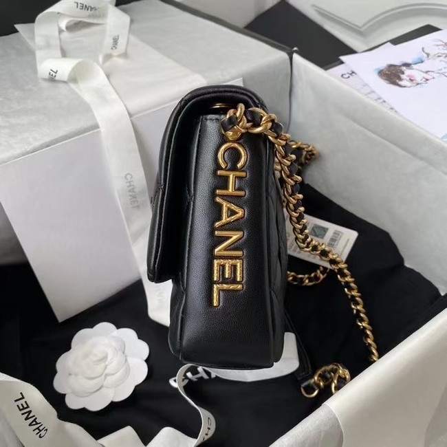 Chanel Flap Shoulder Bag Original leather AS2734 black