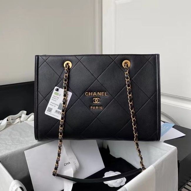 Chanel Shopping Bag Original leather AS2752 black