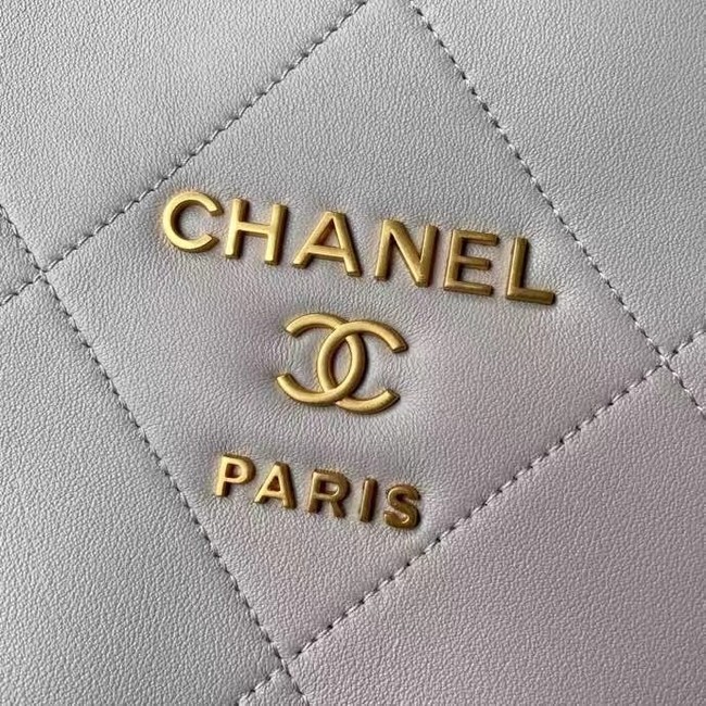 Chanel Shopping Bag Original leather AS2752 grey