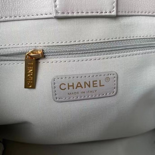 Chanel Shopping Bag Original leather AS2752 grey