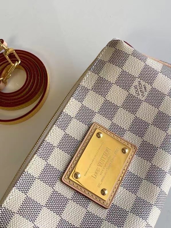 Louis Vuitton Original Damier Azur Canvas Eva Clutch N55213